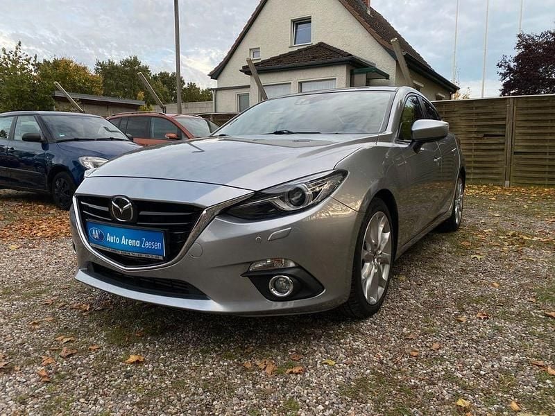 Silber Gebraucht 2014 Mazda 3 Sports-Line Limousine | 6.750 € (Fairer Preis) - Bild 1/4