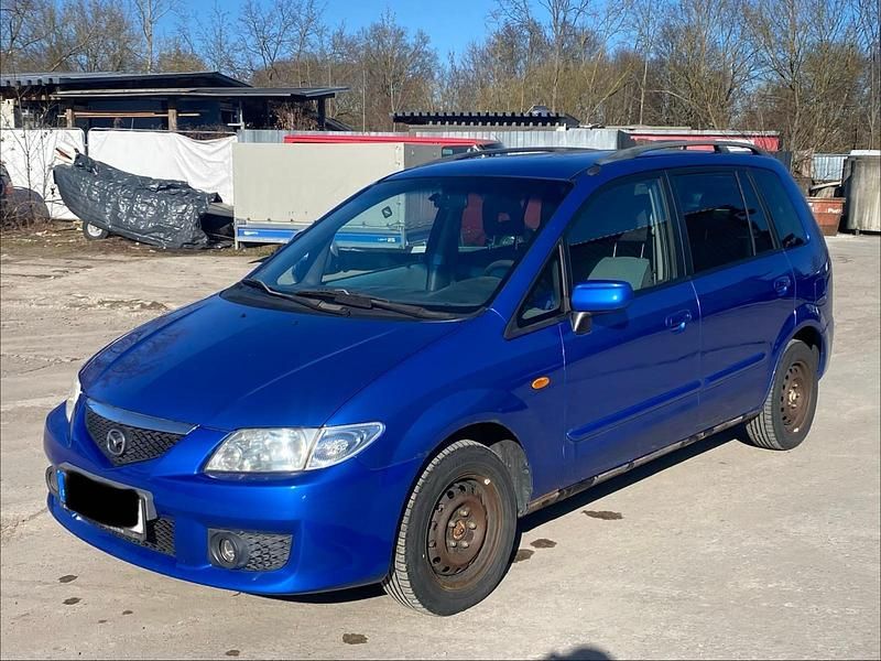 Gebraucht Mazda Premacy 101 PS (74 kW) 2003 Blau Van / Kleinbus