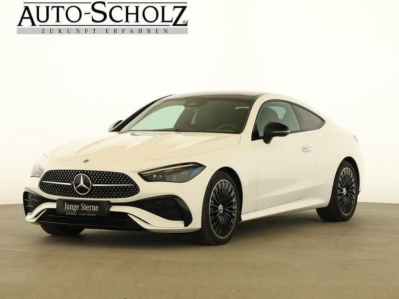 Weiß Gebraucht 2025 Mercedes CLE200 AMG Coupé | 54.415 € (Etwas zu teuer) - Bild 1/4