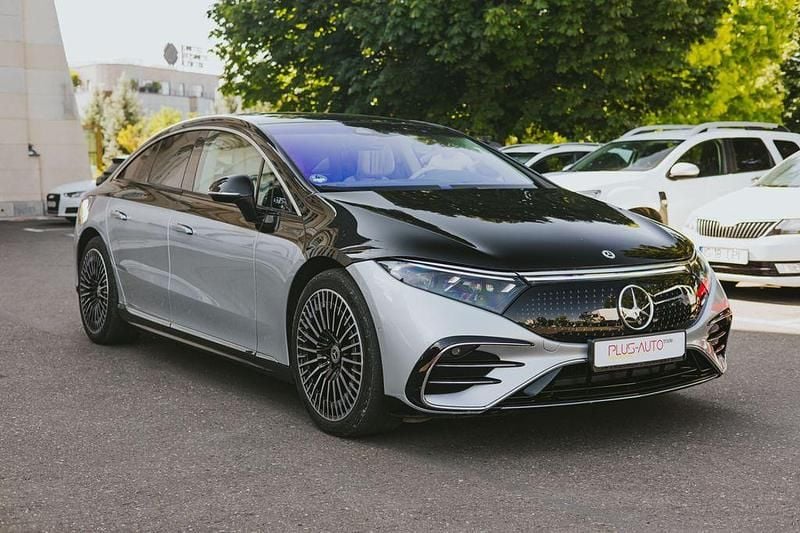 Silber Gebraucht 2021 Mercedes EQS580 Edition 1 Limousine | 75.900 € (Fairer Preis) - Bild 1/4