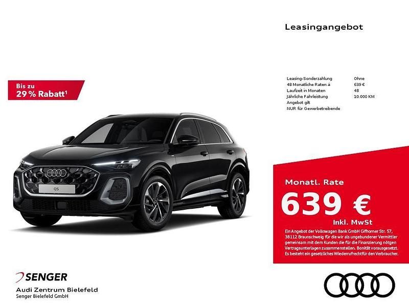 Schwarz Neu 2025 Audi Q5 Sport SUV | 74.575 € (Teuer) - Bild 1/4