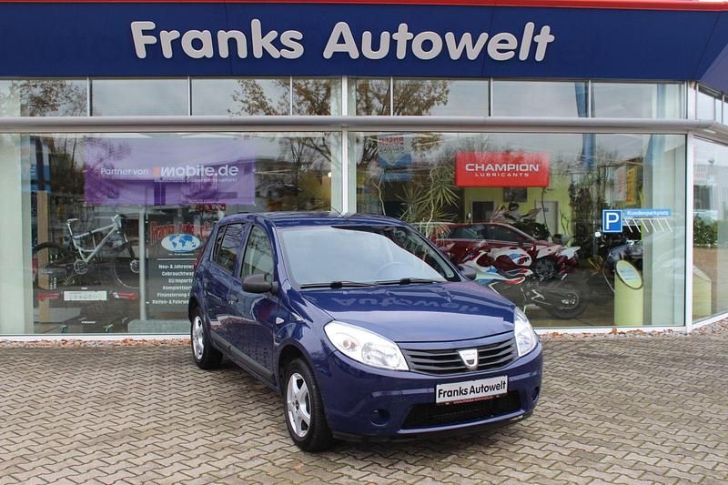 Blau Gebraucht 2009 Dacia Sandero Ambiance Kleinwagen | 2.900 € (Fairer Preis) - Bild 1/4