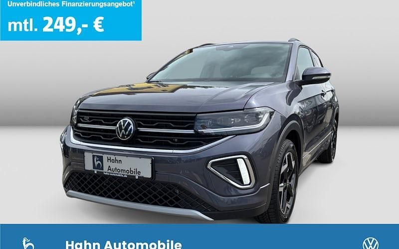 Rauchgrau metallic Gebraucht 2025 VW T-Cross R-line SUV | 31.290 € (Teuer) - Bild 1/4