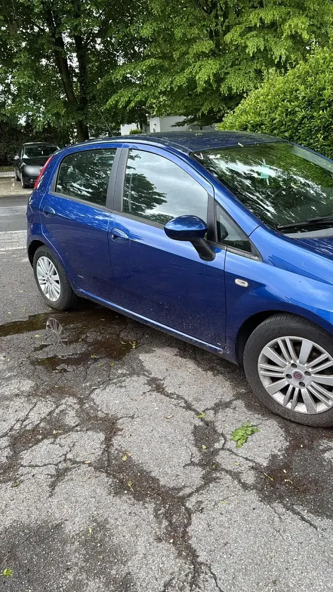 Gebraucht Fiat Grande Punto Dynamic 77 PS (56 kW) 2008 Blau Kleinwagen