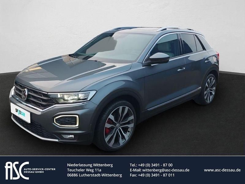 Indiumgrau Gebraucht 2018 VW T-Roc Sportline SUV | 22.985 € (Fairer Preis) - Bild 1/4