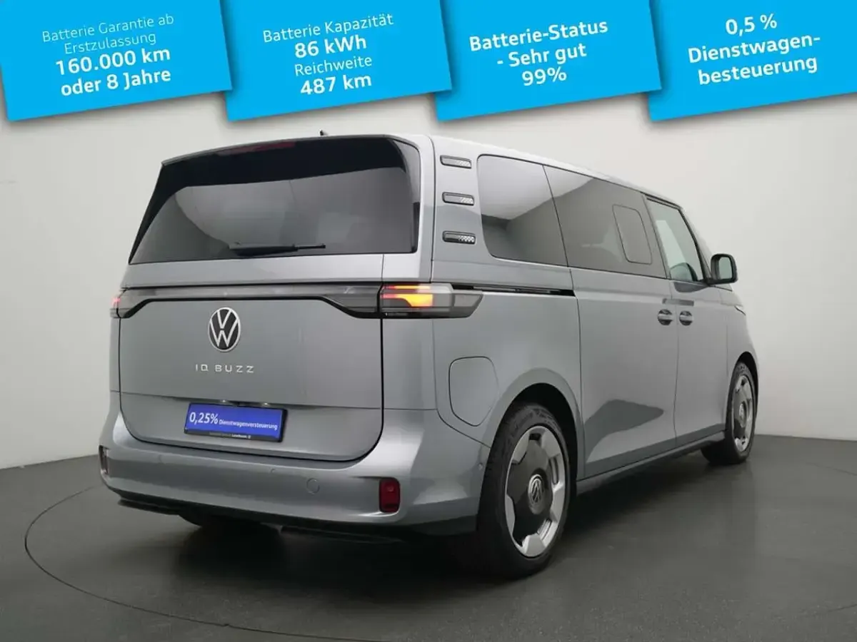 Neu VW ID. Buzz Pro 210 kW (286 PS) 2025 Silber Van / Kleinbus