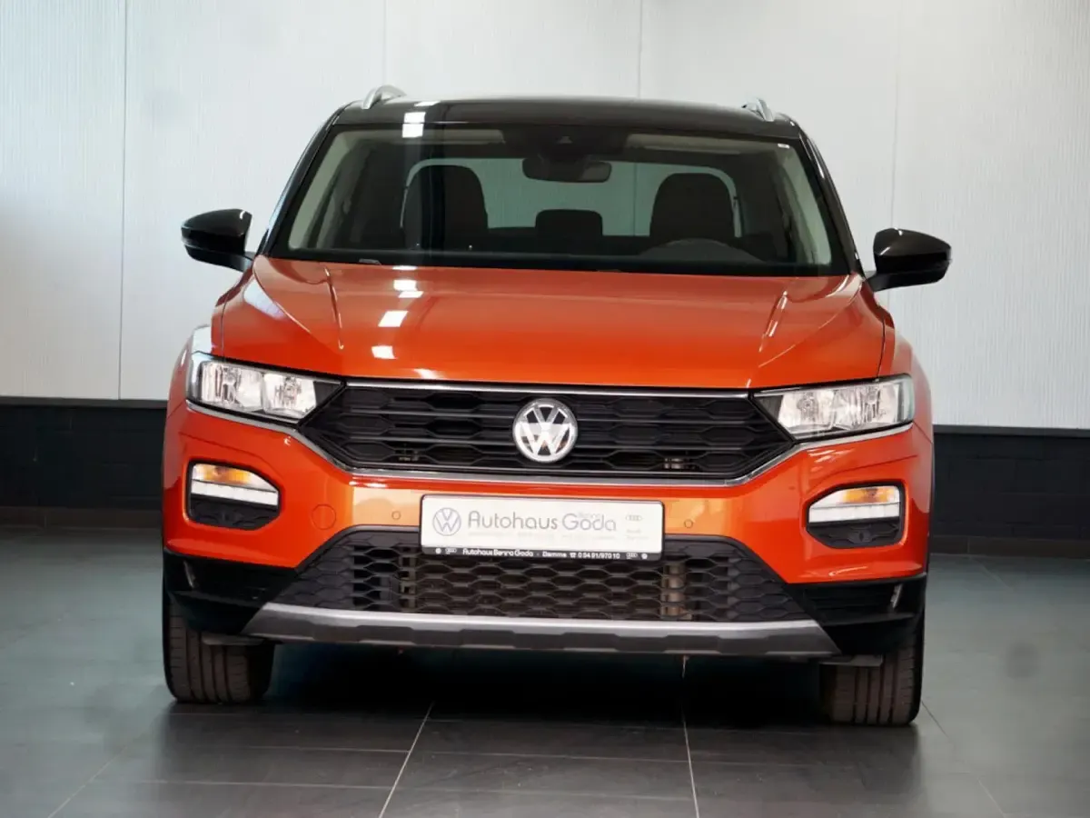 Gebraucht VW T-Roc Style 150 PS (110 kW) 2019 Orange SUV
