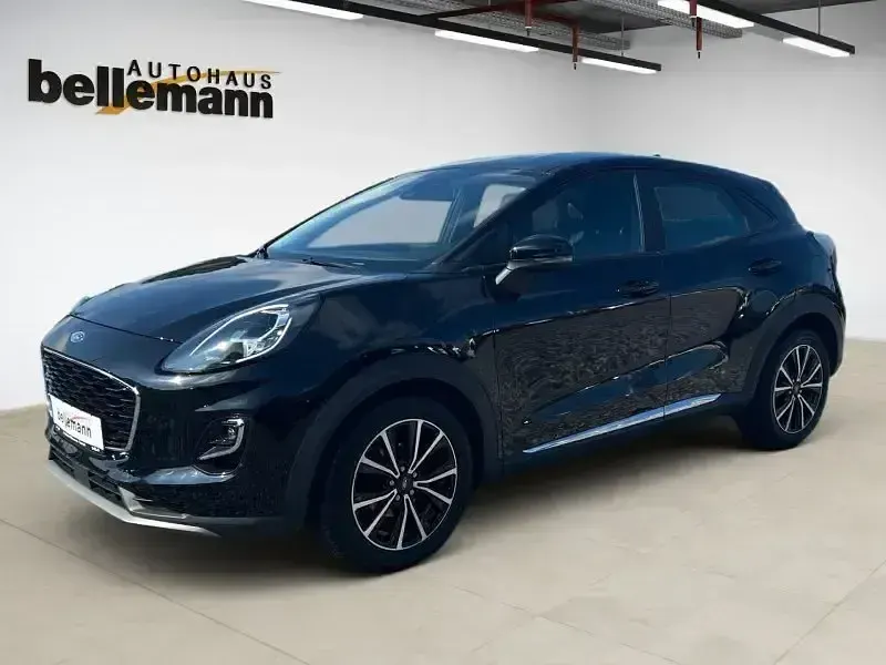 Gebraucht Ford Puma Titanium 125 PS (91 kW) 2021 Schwarz SUV