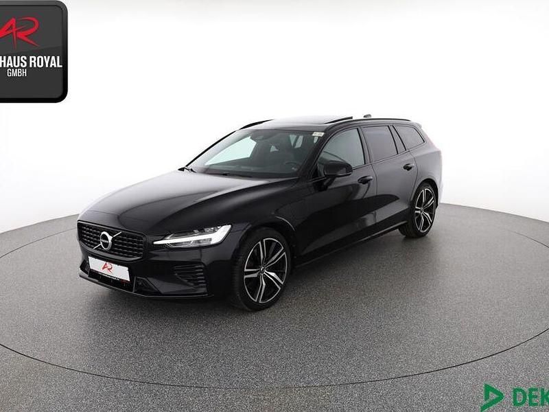 Schwarz Gebraucht 2021 Volvo V60 R-Design Kombi | 34.880 € (Fairer Preis) - Bild 1/4