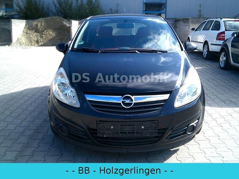 Gebraucht Opel Corsa Edition 80 PS (58 kW) 2007 Schwarz Limousine