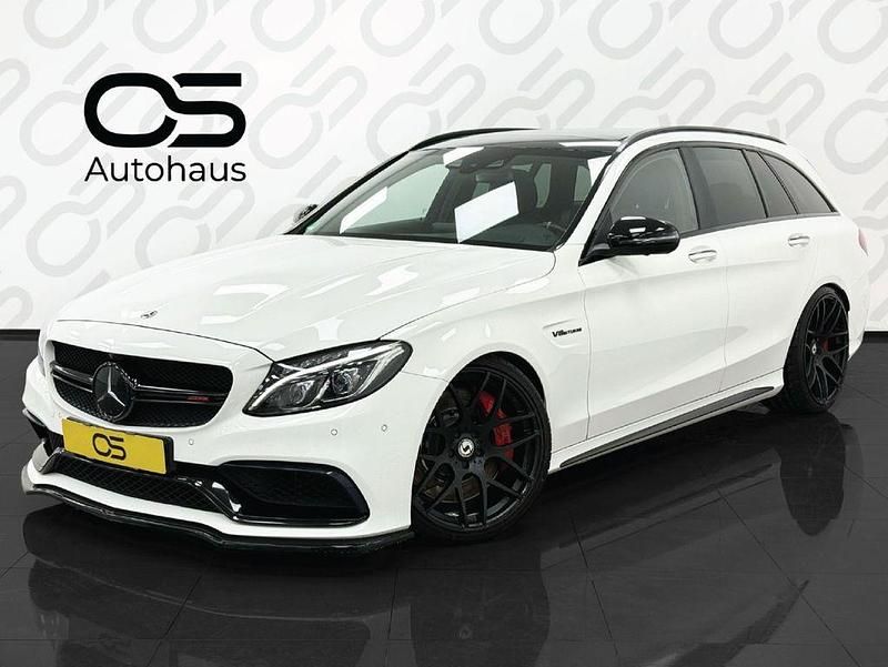 Weiß Gebraucht 2015 Mercedes C63S AMG AMG Limousine | 39.900 € (Etwas zu teuer) - Bild 1/4