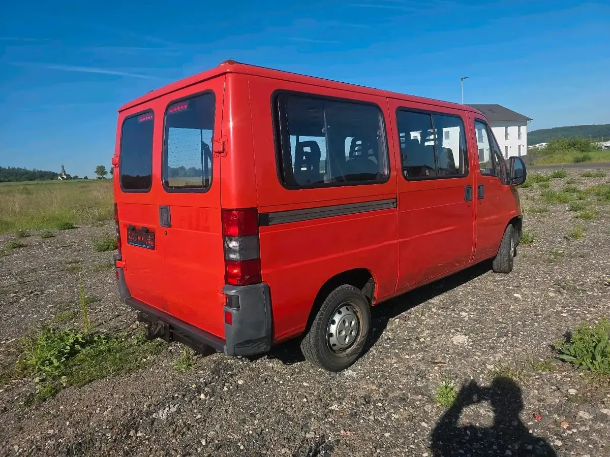Gebraucht Fiat Ducato 87 PS (63 kW) 1999 Rot Van
