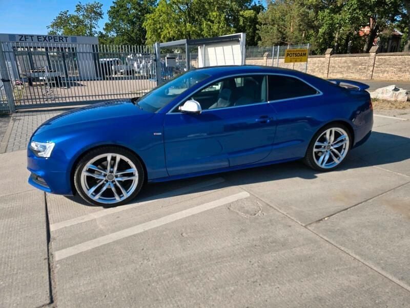 Blau Gebraucht 2014 Audi A5 S-Line Coupé | 14.700 € (Guter Preis) - Bild 1/4