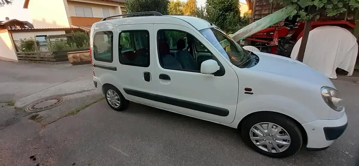 Gebraucht Renault Kangoo 95 PS (69 kW) 2005 Weiß Van / Kleinbus