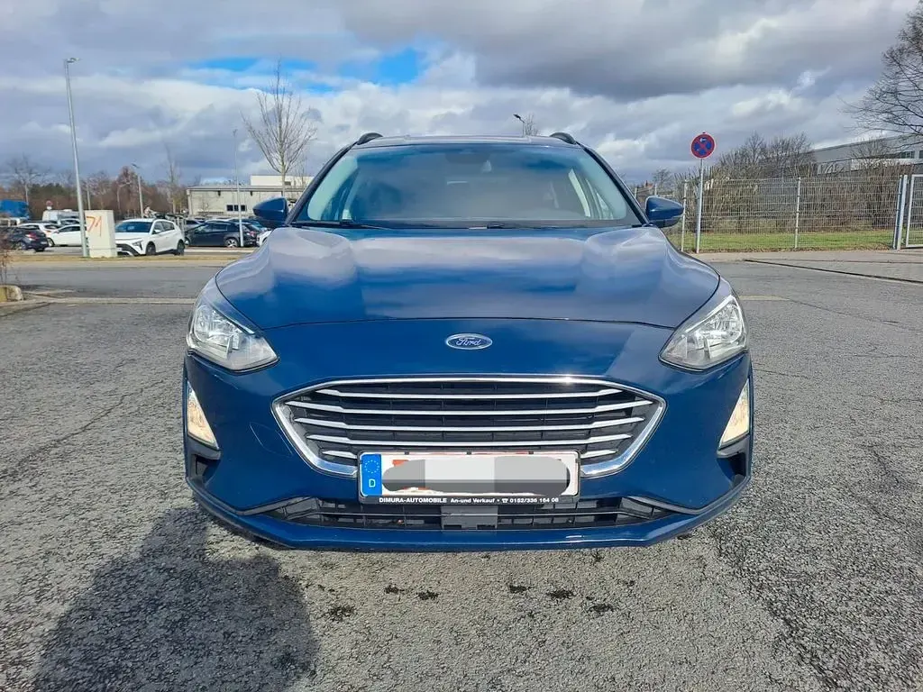 Brugt Ford Focus Trend 120 HK (88 kW) 2021 Blå Stationcar