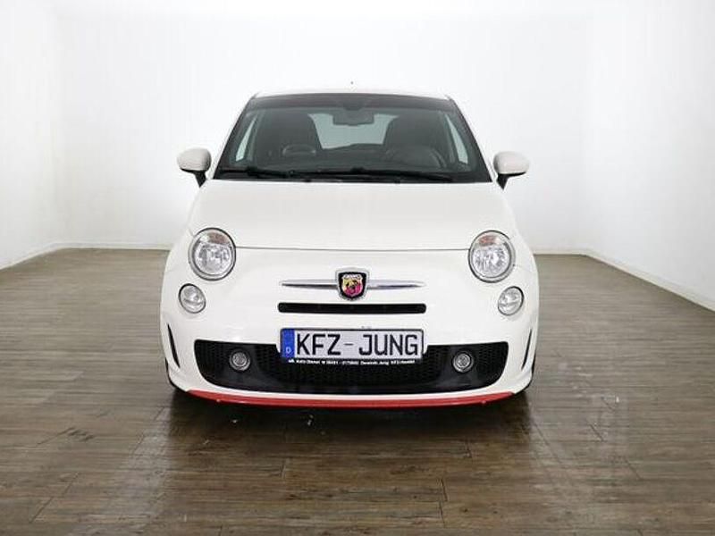 Gebraucht Abarth 500 Custom 135 PS (99 kW) 2014 Bianco bianco/ bossa nova/calc Coupé