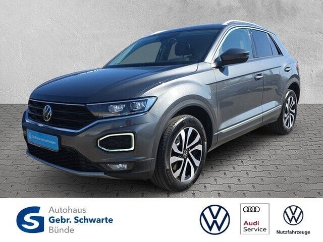 Grau Gebraucht 2021 VW T-Roc Active SUV | 22.470 € (Guter Preis) - Bild 1/4
