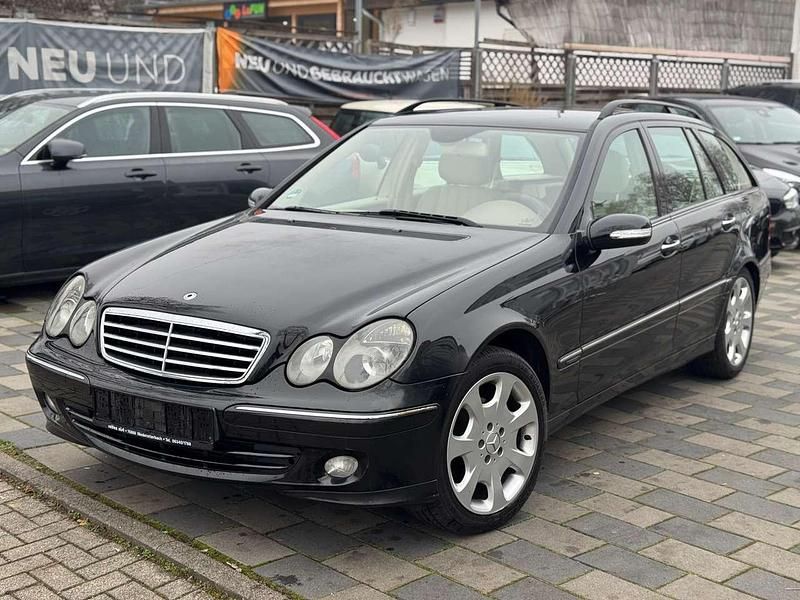 Gebraucht Mercedes C180 143 PS (105 kW) 2006 Obsidianschwarz  metalliclack Kombi