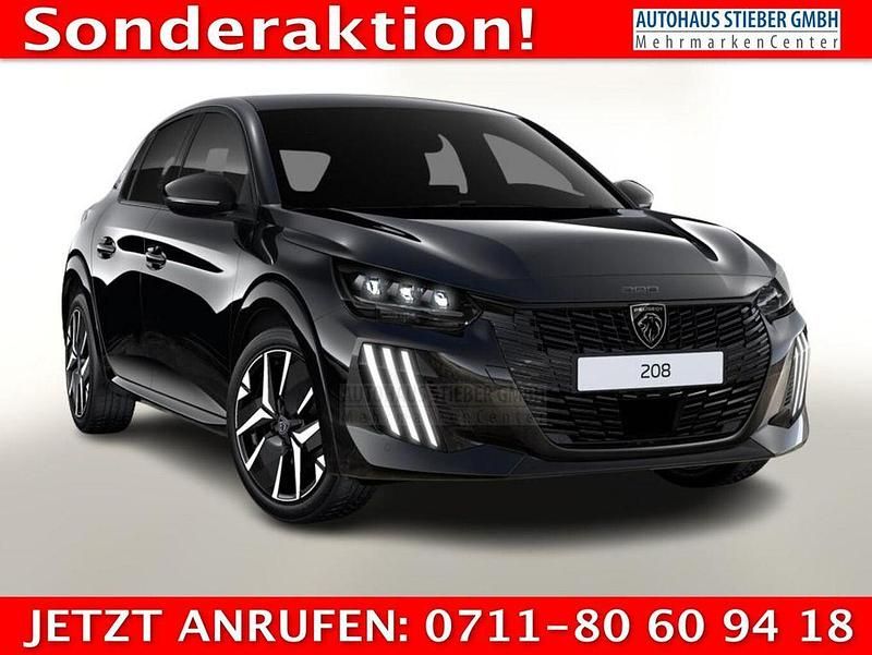 Schwarz Neu 2025 Peugeot 208 GT Kleinwagen | 28.980 € - Bild 1/4