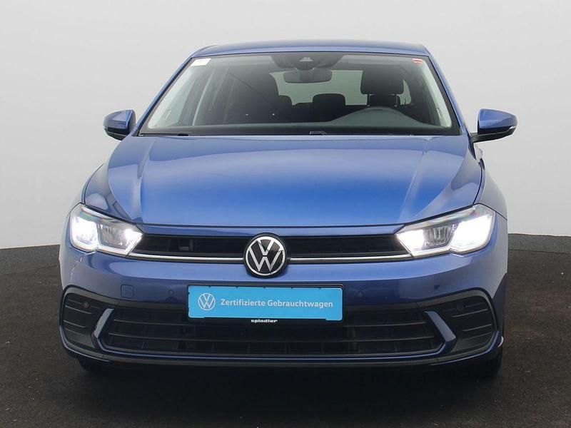 Gebraucht VW Polo Life 95 PS (69 kW) 2021 Blau Kleinwagen