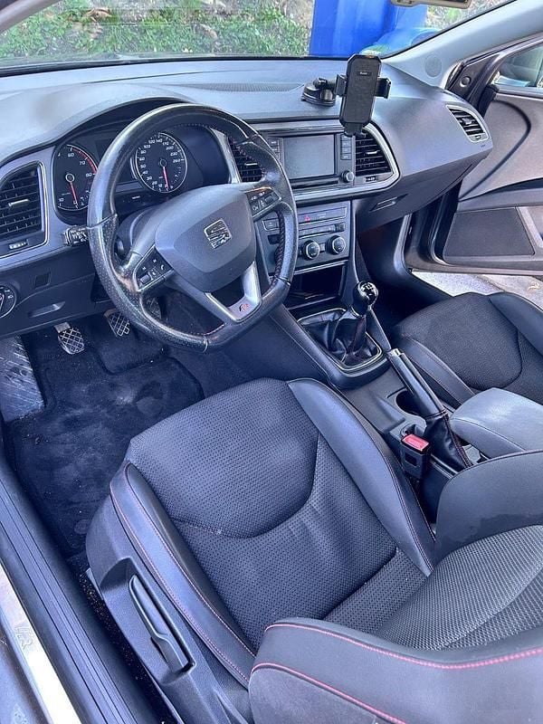 Gebraucht Seat Leon SC FR 125 PS (91 kW) 2014 Grau Kleinwagen