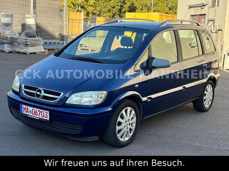 Blau Gebraucht 2004 Opel Zafira Njoy Van / Kleinbus | 2.000 € (Fairer Preis) - Bild 1/4