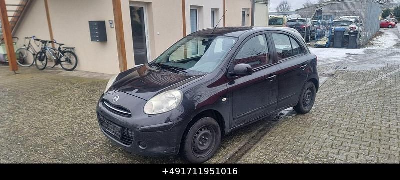 Violet Gebraucht 2012 Nissan Micra Acenta Kleinwagen | 3.490 € (Fairer Preis) - Bild 1/4