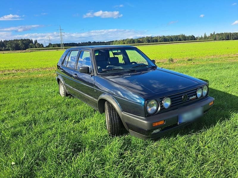 Blau Gebraucht 1991 VW Golf II Kleinwagen | 4.250 € - Bild 1/4