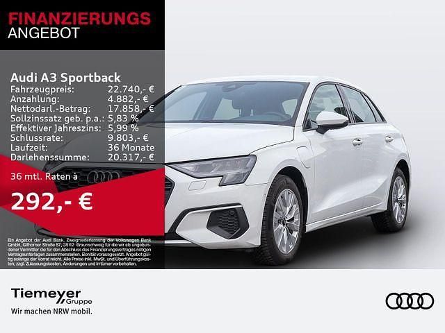 Ibisweiß Gebraucht 2022 Audi A3 Sportback e-tron Comfort Limousine | 22.740 € (Fairer Preis) - Bild 1/1