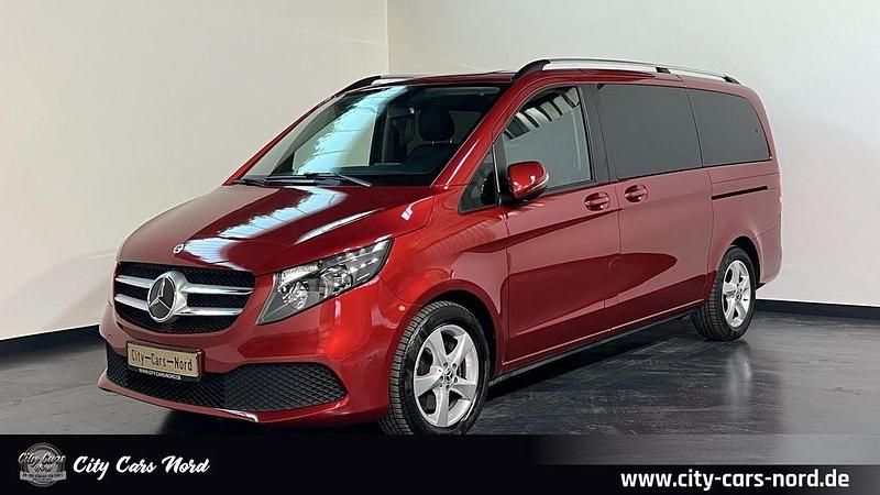 Lackfarbe hyazinthrot mb 3334 Gebraucht 2020 Mercedes V250 Edition Van / Kleinbus | 46.999 € (Fairer Preis) - Bild 1/4
