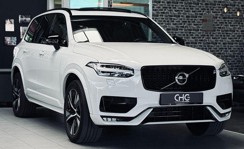 Ice white, solid / solid Gebraucht 2021 Volvo XC90 R-Design SUV | 46.990 € (Etwas zu teuer) - Bild 1/4