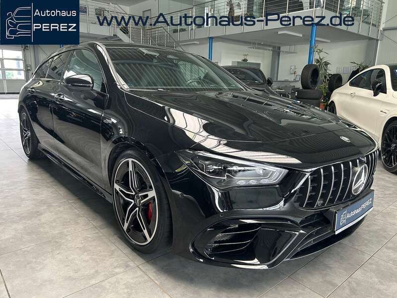 Kosmosschwarz metallic Gebraucht 2024 Mercedes CLA45 AMG AMG Kombi | 57.990 € (Fairer Preis) - Bild 1/2