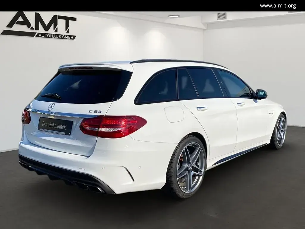 Gebraucht Mercedes C63 AMG AMG 476 PS (350 kW) 2018 Weiß Kombi
