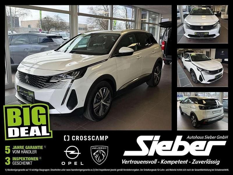 Gebraucht Peugeot 3008 Allure 224 PS (164 kW) 2022 Lack weiss perlglänzend/metall SUV