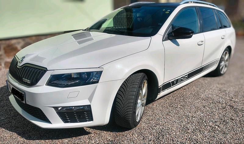 Gebraucht Skoda Octavia RS 220 PS (161 kW) 2013 Weiß Kombi