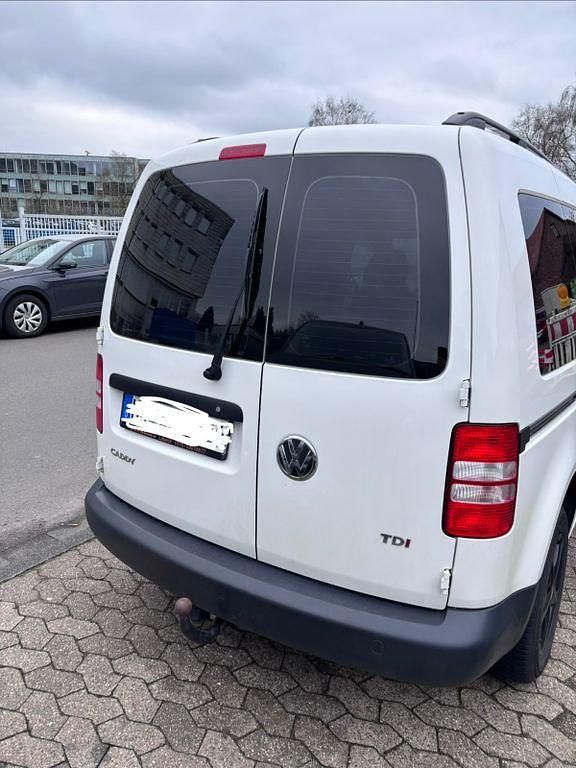 Gebraucht VW Caddy 102 PS (75 kW) 2014 Weiß Van / Kleinbus