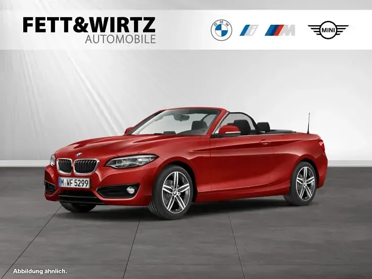 Używany BMW 218 Sport Line 136 KM (100 kW) 2019 Kabriolet