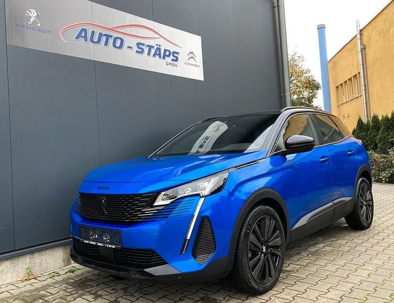 Blau Gebraucht 2022 Peugeot 3008 GT SUV | 26.490 € (Fairer Preis) - Bild 1/4
