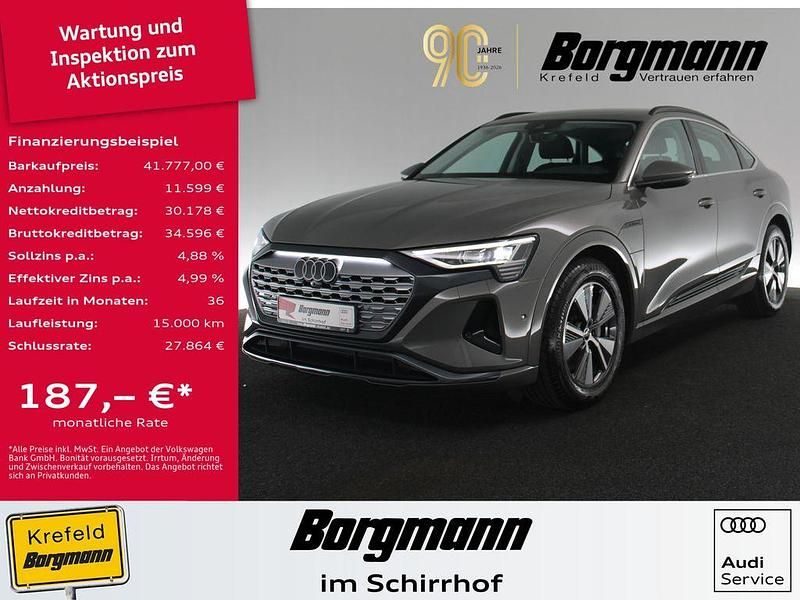 Gebraucht Audi Q8 e-tron Advanced 250 kW (340 PS) 2023 Grau / chronosgrau SUV