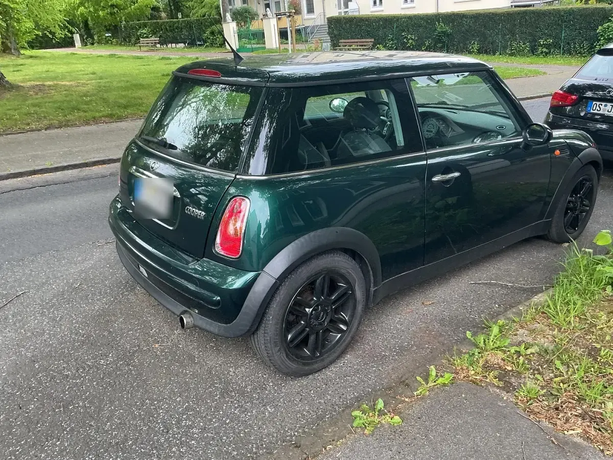 Usata Mini Cooper 116 CV (85 kW) 2004 Verde Utilitaria