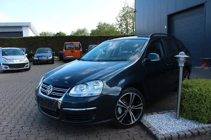 Gebraucht VW Golf V 102 PS (75 kW) 2008 Blau Kombi