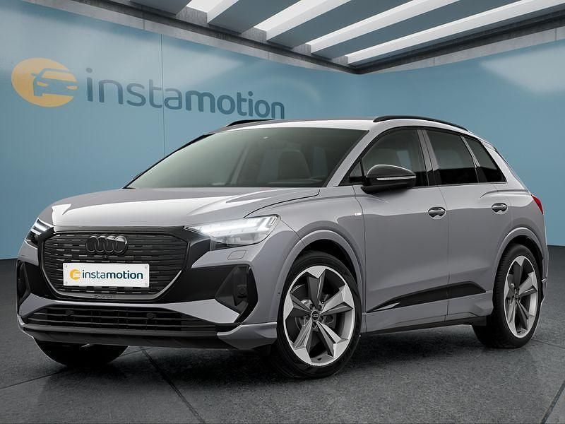 Grau Neu 2025 Audi Q4 e-tron S-Line SUV | 67.799 € - Bild 1/4