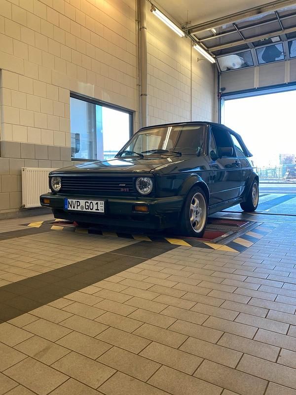 Gebraucht VW Golf Cabriolet Karmann 98 PS (72 kW) 1992 Grün Cabrio