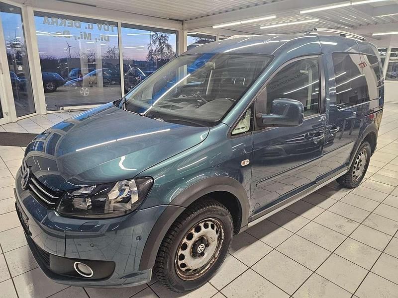 Gebraucht VW Caddy 110 PS (80 kW) 2014 Grün Van / Kleinbus
