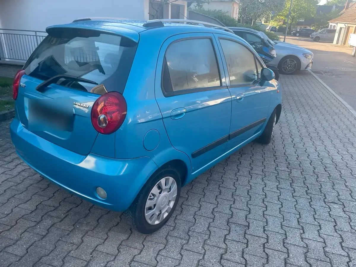 Gebraucht Chevrolet Matiz 52 PS (38 kW) 2007 Blau Kleinwagen