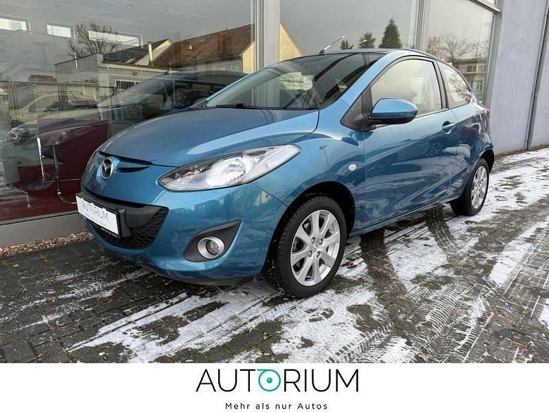 Blau Gebraucht 2011 Mazda 2 Active Kleinwagen | 3.499 € (Fairer Preis) - Bild 1/4