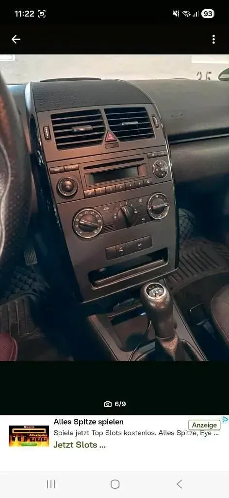 Używany Mercedes A160 95 KM (69 kW) 2010 Czarny Sedan/Limuzyna