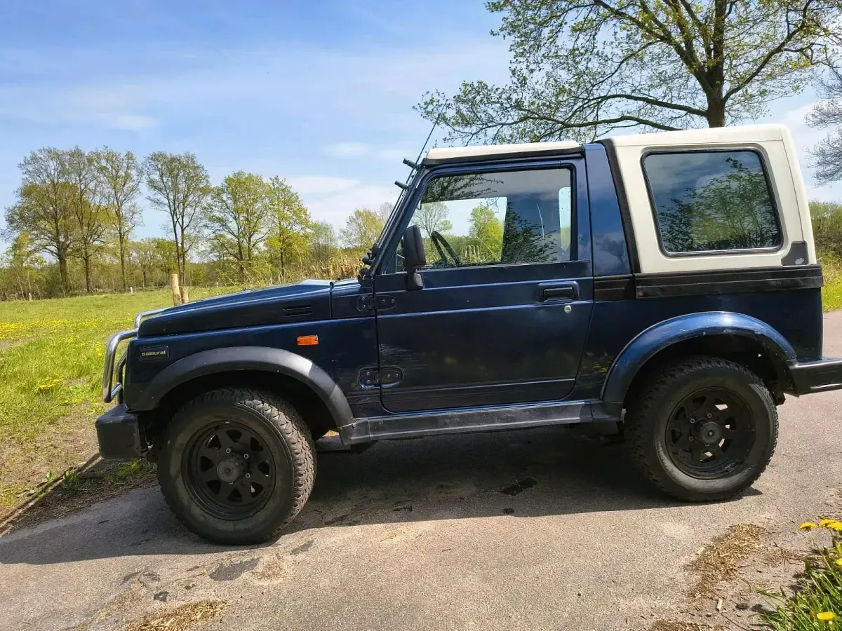 Usata Suzuki Samurai 75 CV (55 kW) 1997 Blu SUV