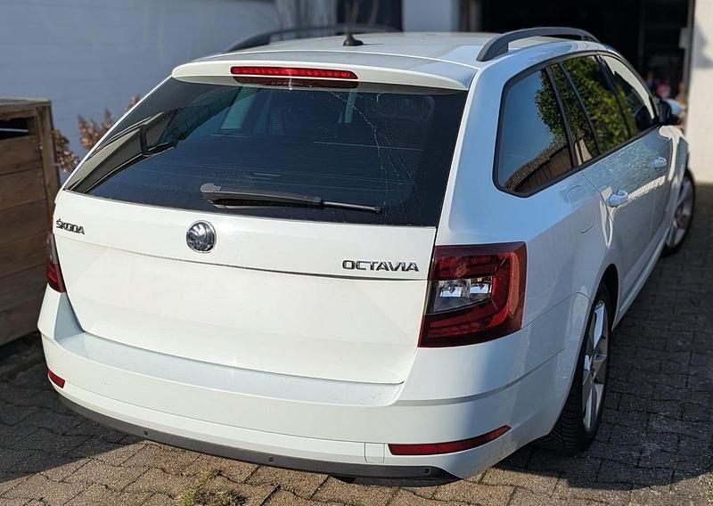 Gebraucht Skoda Octavia Clever 150 PS (110 kW) 2019 Weiß Kombi
