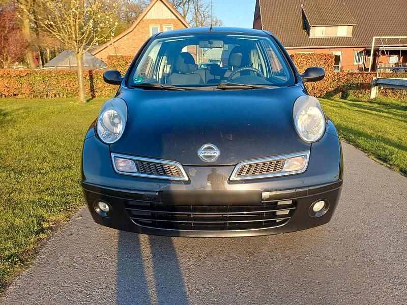 Gebraucht Nissan Micra 66 PS (48 kW) 2008 Schwarz Kleinwagen